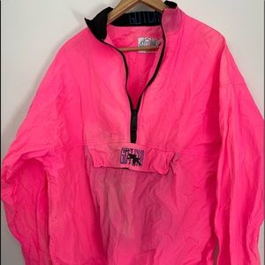 Vintage 1980’s Gotcha Hot Pink Windbreaker